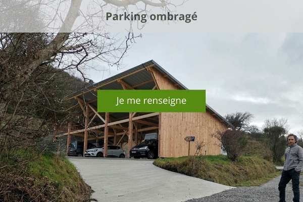 chalets darbres Parkings-ombrages-Sejours-en-Ardeche-2